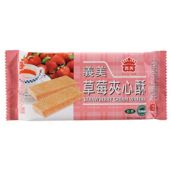 義美夾心酥-草莓 152g