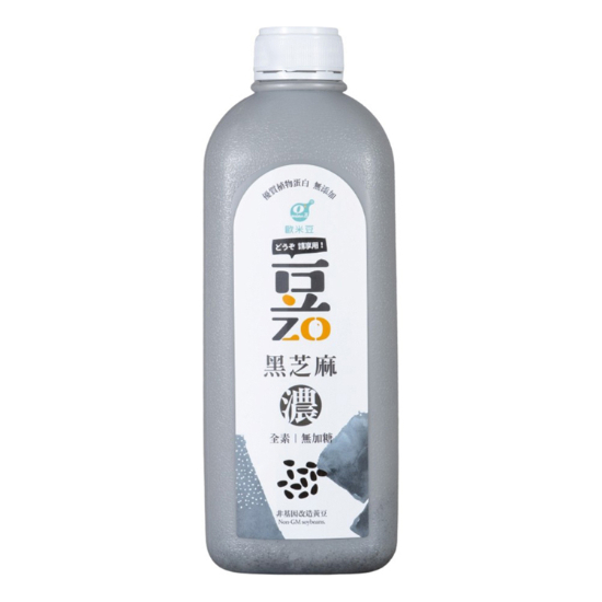 歐米豆無加糖黑芝麻濃豆奶 960ml