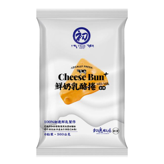 初鹿牧場鮮奶乳酪捲 360g(6粒)