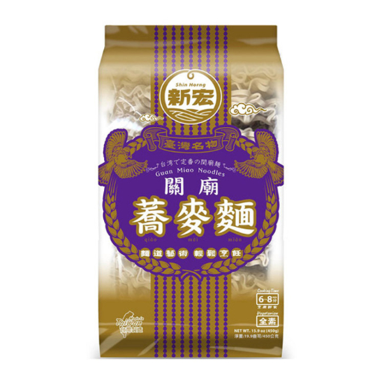 新宏關廟蕎麥麵450g - 全聯小時達
