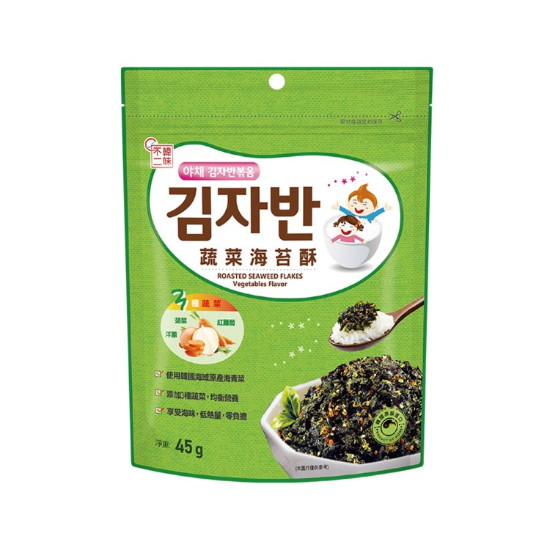韓味不二海苔酥－蔬菜 45g