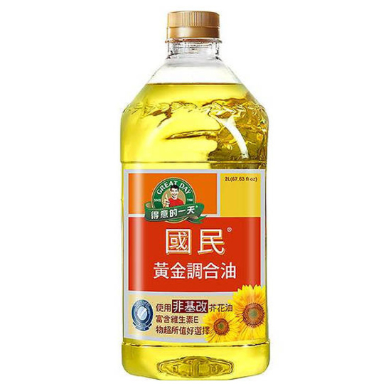 得意的一天國民黃金調合油 2L