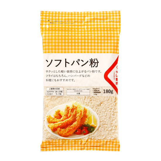 生活良好柔軟麵包粉 180ｇ