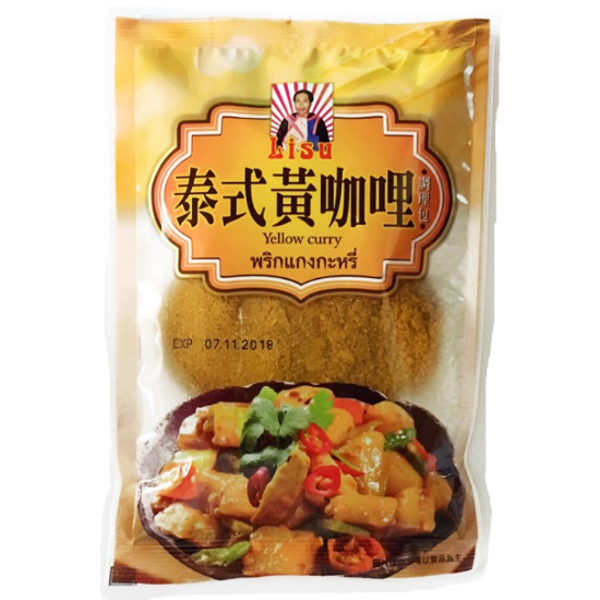 LISU泰式黃咖哩調理包 60g