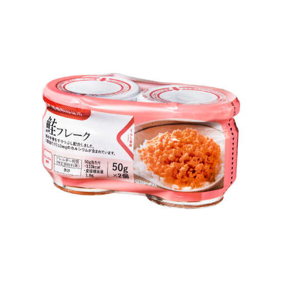 生活良好鮭魚鬆(玻璃罐) 50g*2入