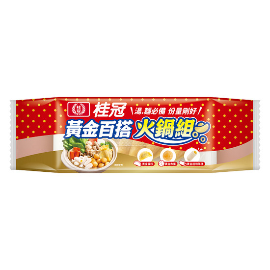 桂冠黃金百搭火鍋組 374g