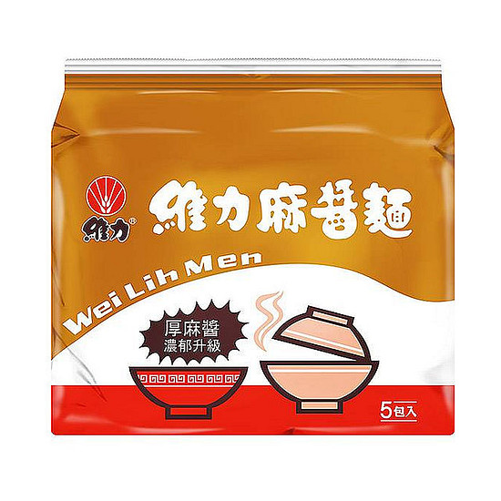 維力麻醬麵 85gx5入