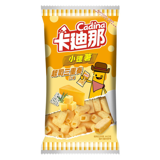 卡迪那小德薯起司三重奏口味 36g