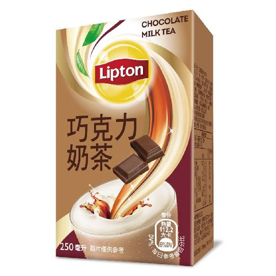 立頓奶茶-巧克力口味 250ml*6入