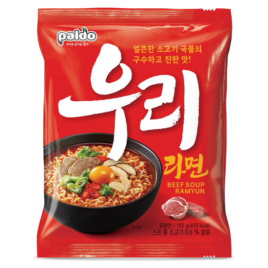 八道國民拉麵包麵-牛肉湯風味 102g
