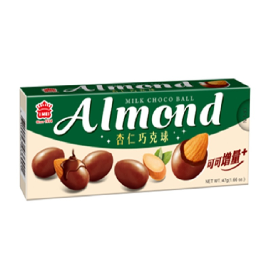 義美杏仁巧克球(牛奶巧克力) 47g