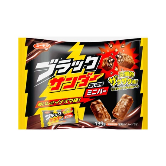 迷你黑雷神巧克力風味餅乾分享包 132g