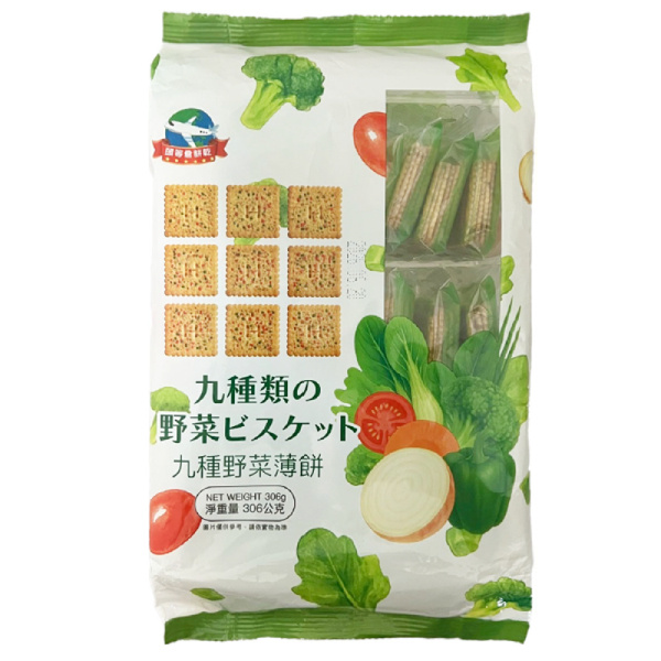 【分批取】薄餅-九種野菜 306g