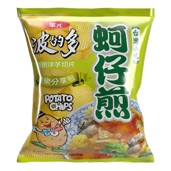 華元波的多快樂分享包-蚵仔煎口味 76.5g