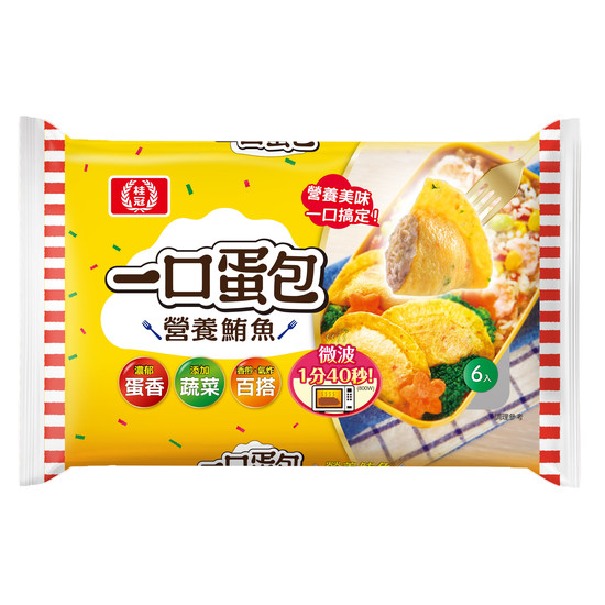 桂冠一口蛋包-營養鮪魚 90g