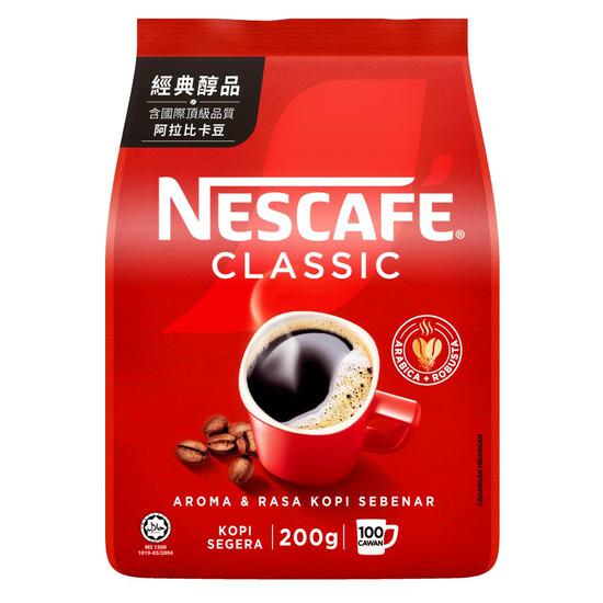 雀巢醇品咖啡經典風味袋裝 200g