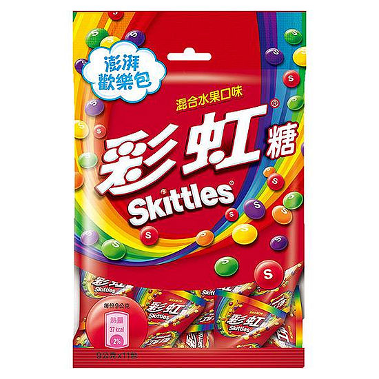 skittles彩虹糖混合水果口味 99g