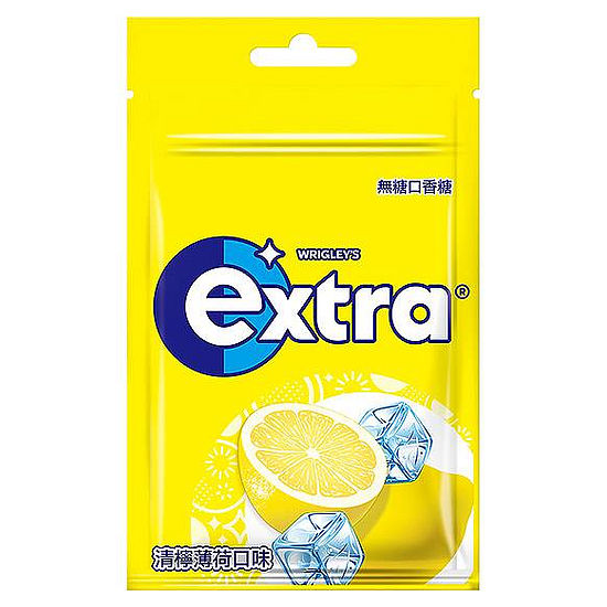 Extra潔淨無糖口香糖-清檸薄荷26粒 36.4g