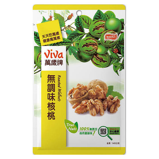 viva萬歲牌無調味烘焙核桃 140g