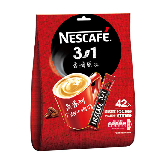 雀巢咖啡三合一香滑原味 15g*42入