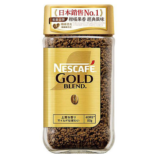 雀巢金牌微研磨咖啡罐裝 80g