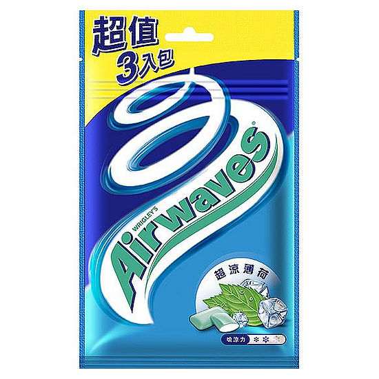Airwaves無糖口香糖-超涼薄荷加量包 109.2g
