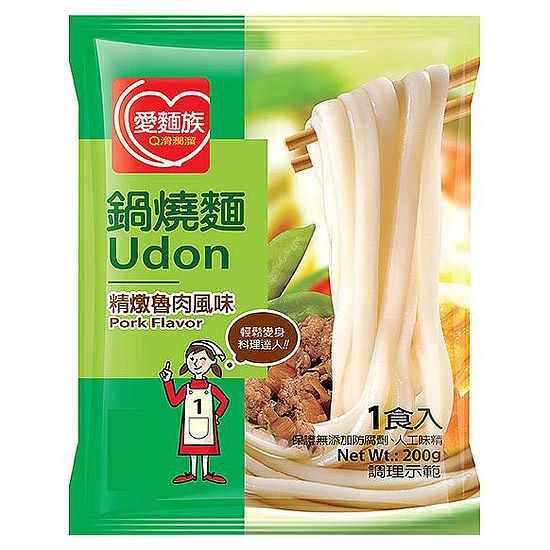 愛麵族鍋燒麵-精燉魯肉風味 200g