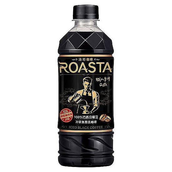 ROASTA冷研無糖黑咖啡 455ml