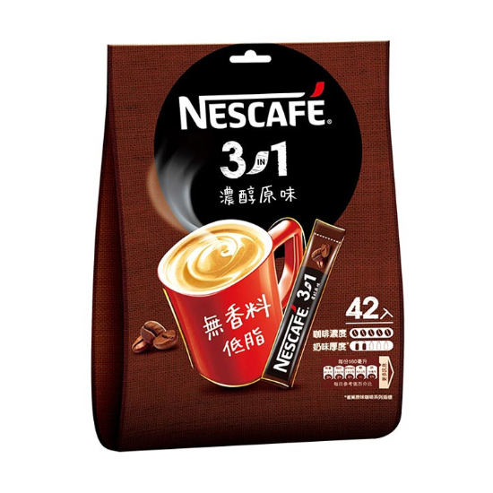 雀巢咖啡三合一濃醇原味 15g*42入