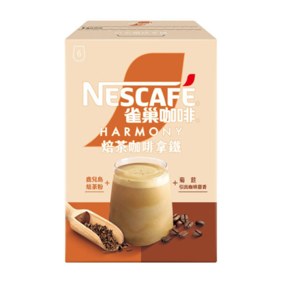 雀巢焙茶咖啡拿鐵 18g*6入