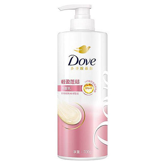 多芬胺基酸輕盈蓬鬆洗髮乳 700g