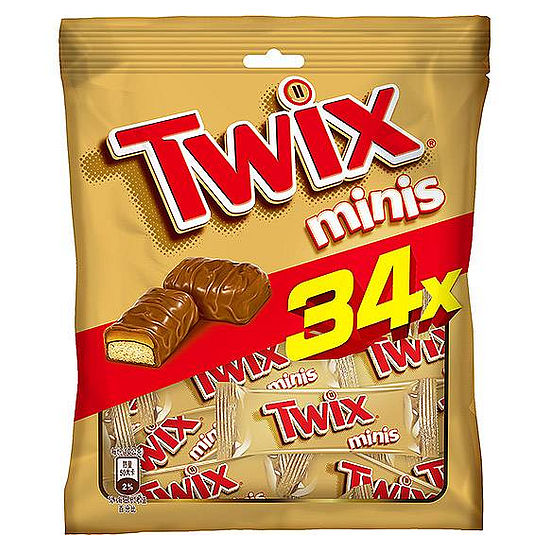 TWIX特趣迷你焦糖夾心巧克力 340g
