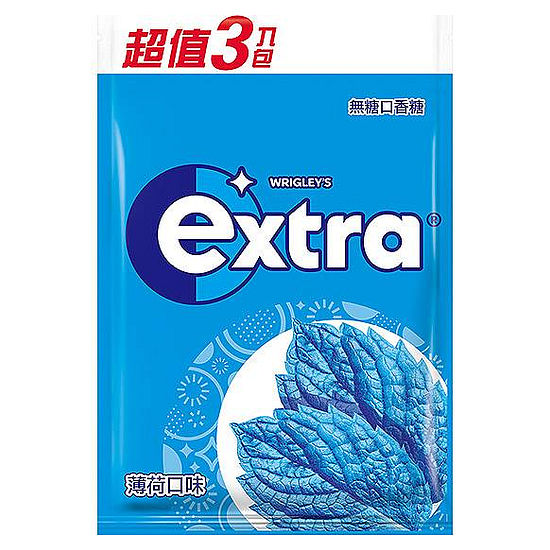 Extra潔淨無糖口香糖-薄荷口味 109.2g
