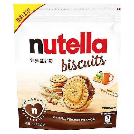 能多益榛果可可餅乾 193.2g