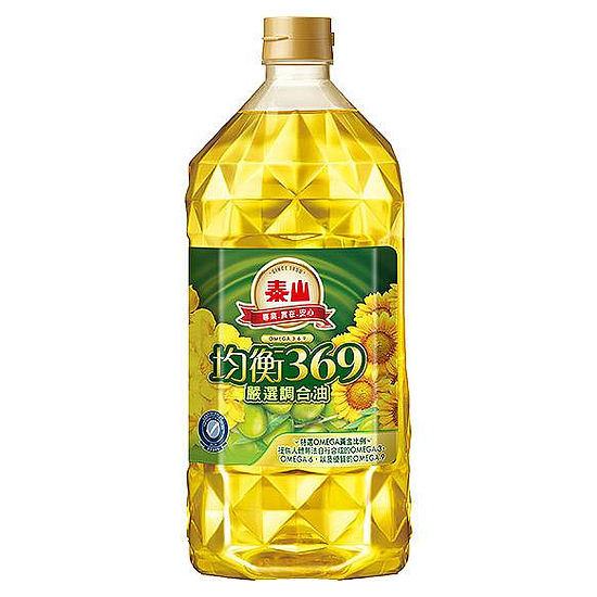 泰山均衡369嚴選調合油 2L