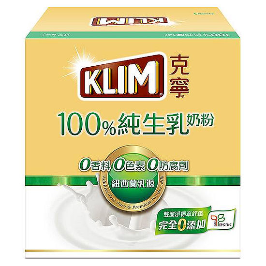 雀巢克寧100%純生乳奶粉隨手包 36gx12包
