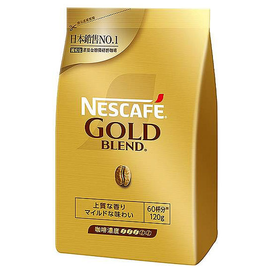 雀巢金牌微研磨咖啡補充包 120g