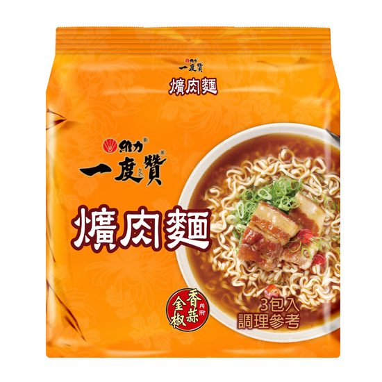 維力一度贊袋麵-爌肉麵 200gx3入