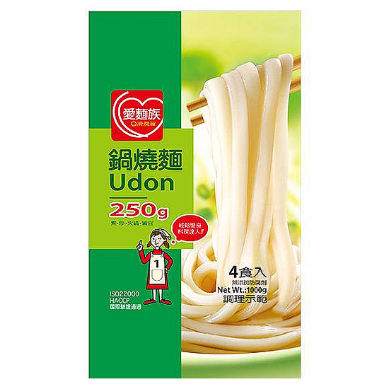 愛麵族鍋燒麵 250gx4入