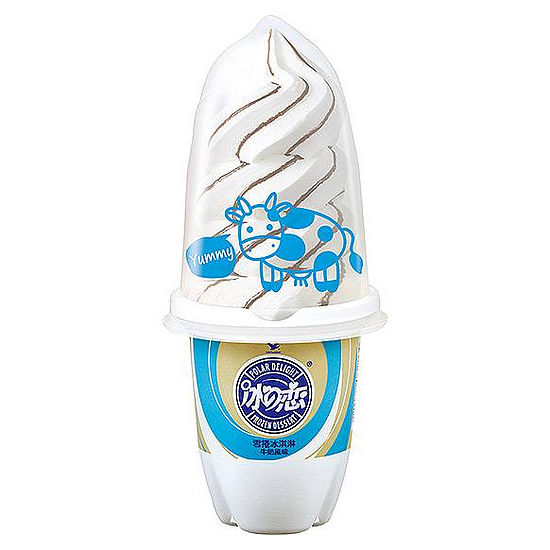 統一冰之戀雪捲冰淇淋-牛奶風味 100g