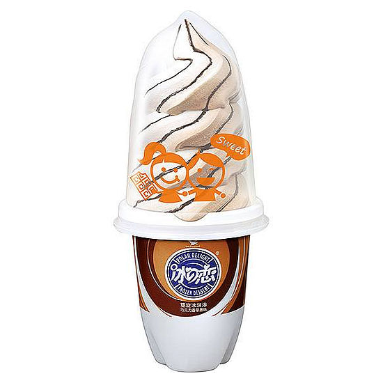 統一冰之戀雙旋冰淇淋-巧克力香草 100g