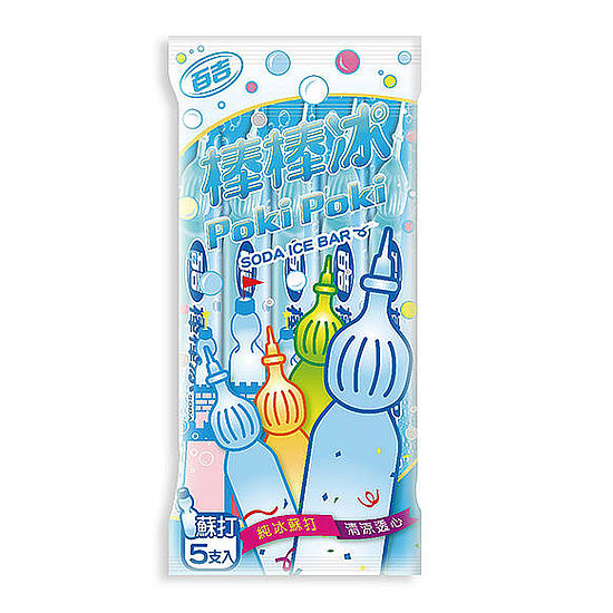 百吉棒棒冰-蘇打 120gx5入