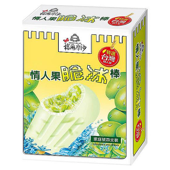 杜老爺福爾摩沙情人果脆冰棒 83g*4入