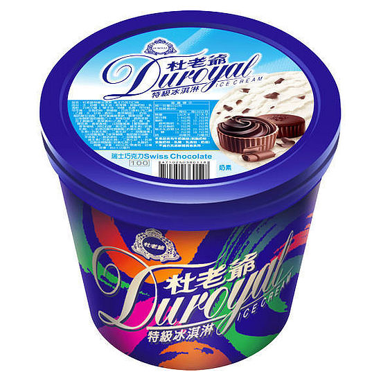 杜老爺特級冰淇淋-瑞士巧克力 480g