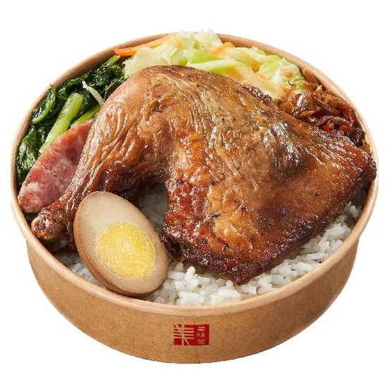 祕香大雞腿便當 480g