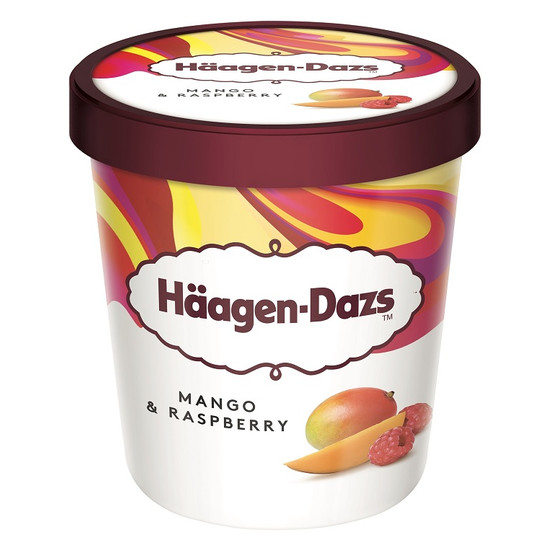 Haagen-Dazs芒果覆盆子冰淇淋 473ml