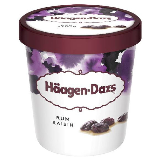 Haagen-Dazs蘭姆葡萄 473ml