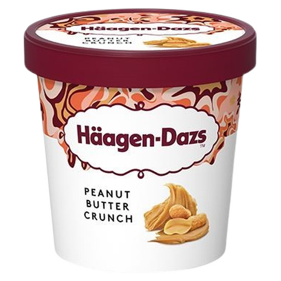 Haagen-Dazs冰淇淋-濃脆花生醬 473ml