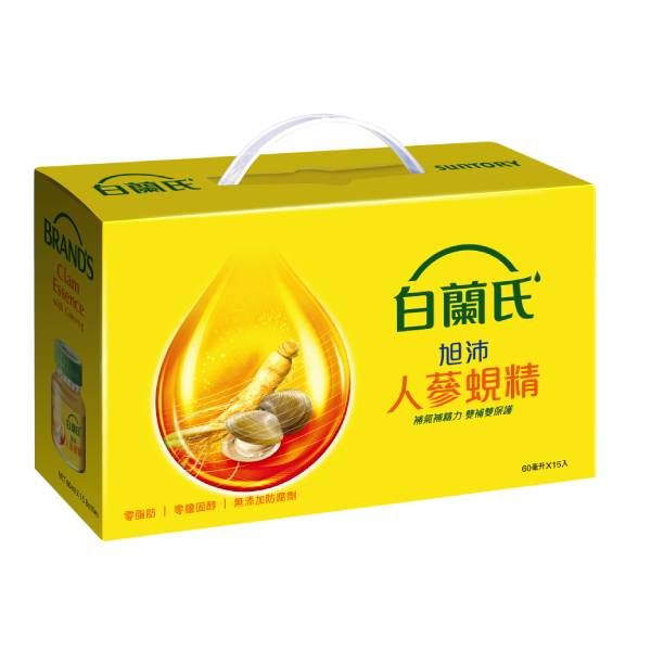 【分批取】白蘭氏旭沛人蔘蜆精 60mlx15入