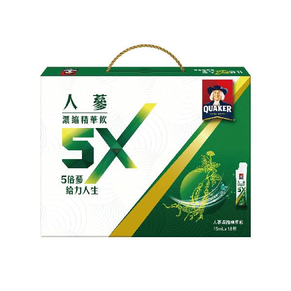 【分批取】桂格5X-人蔘濃縮精華飲 15ml*18入